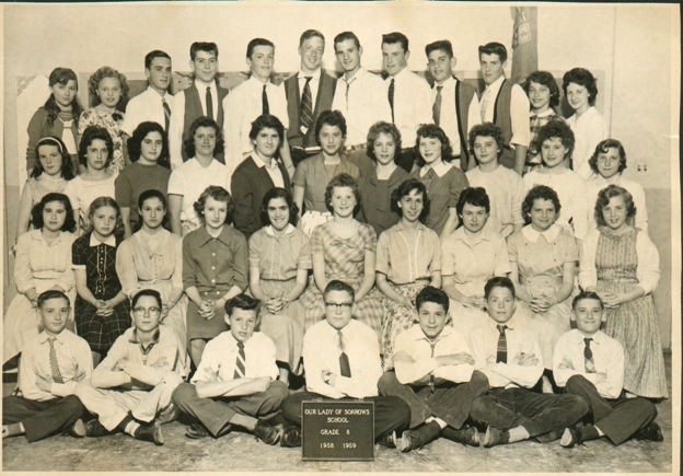 Grade 8 1958-1959