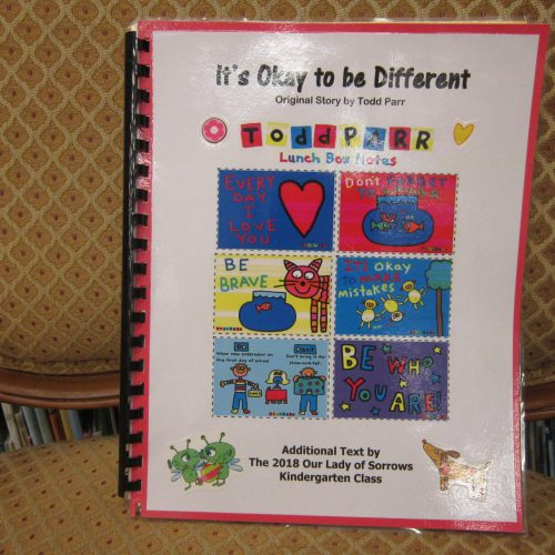 “It’s OK to be Different” Kindergarten Library Book 2018