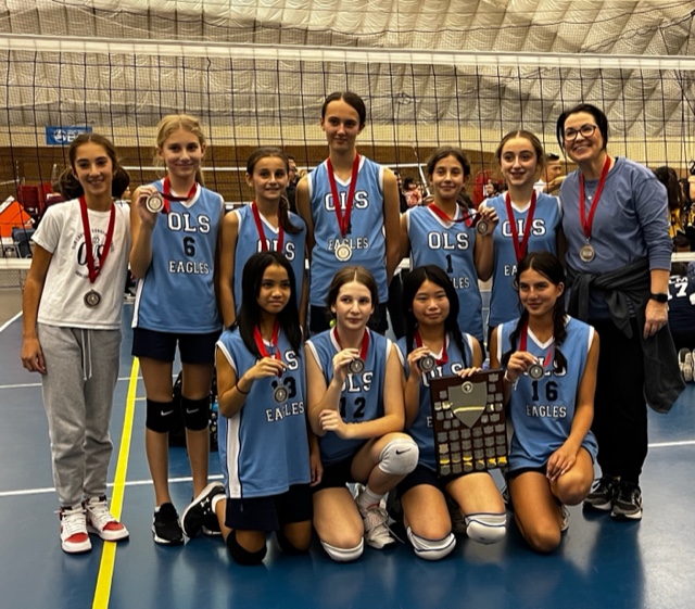 Senior Girls win silver in CISVA Volleyball Playoffs
