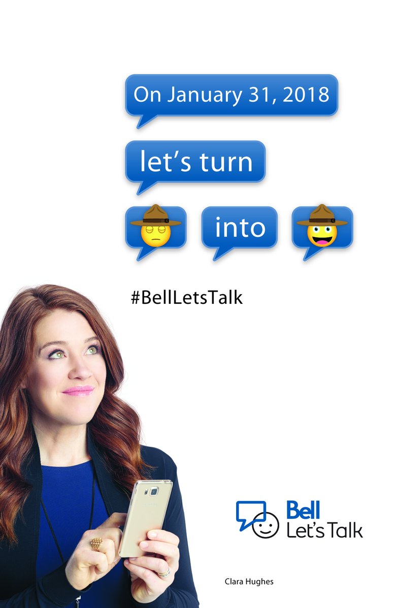 It’s Bell Let’s Talk Day…