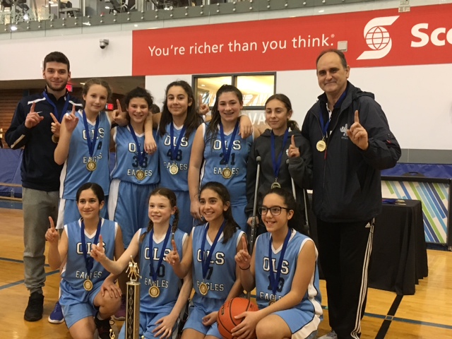Senior Girls CISVA Basketball Champions