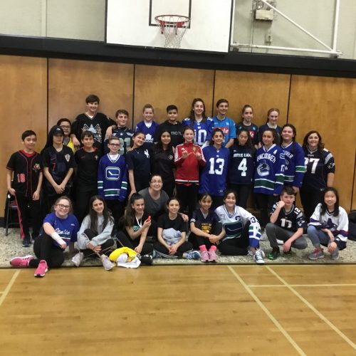 Grade 7 vs. Teachers Volleyball Tournament