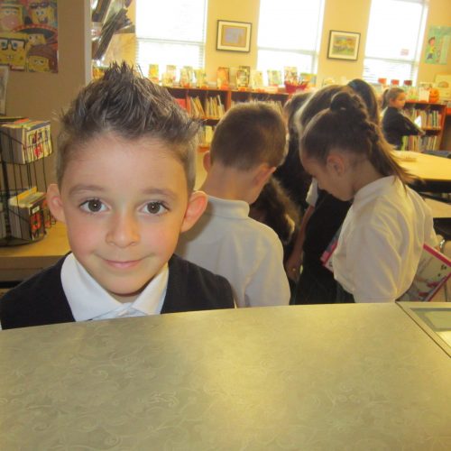 Kindergartens First Library Book Checkout Day 2019