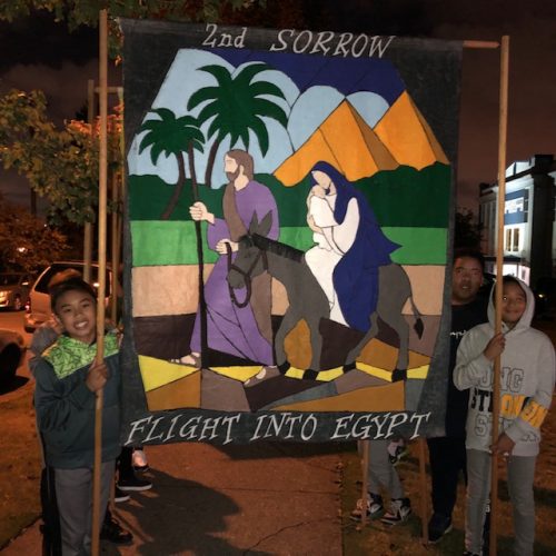 Feast Day Procession of Mary