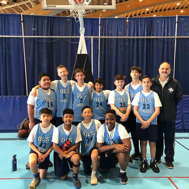 Grade 7 Boys Basketball at the Big 8